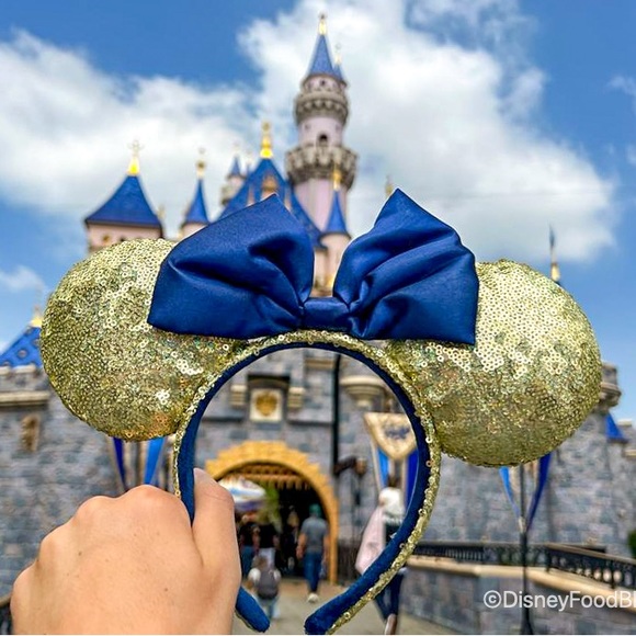 Disney Accessories - NWT Disney Parks 50th Anniversary EARidescent Shimmer Ear Headband
